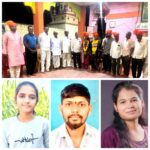 वैष्णवी, सुचिता अन् रोहित यांची पोलिस दलात निवड ; तिघांचा कुंभेज येथे सन्मान