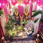 जेऊर येथील कुलकर्णी कुटुंबीयांचा केदारनाथ येथील श्री बद्री केदारनाथ दर्शन देणारा देखावा’